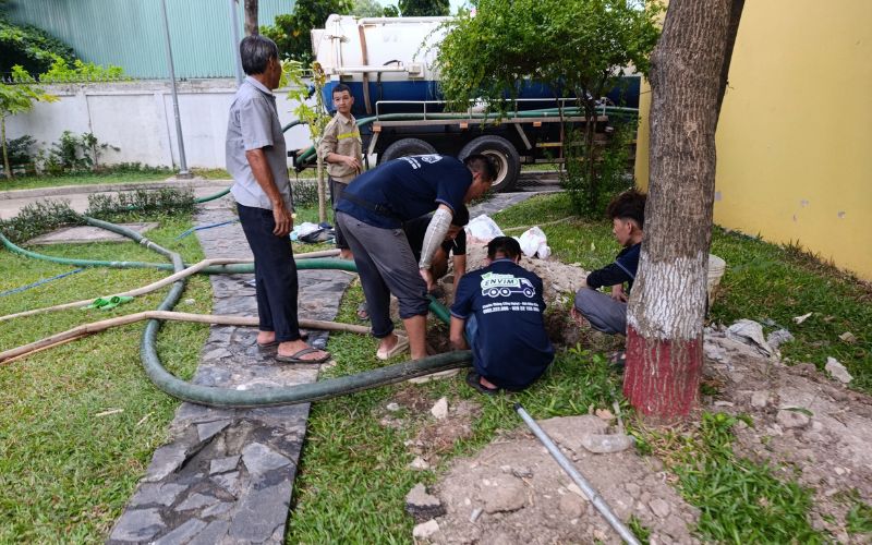 hút hầm cầu xã An Nhơn Tây