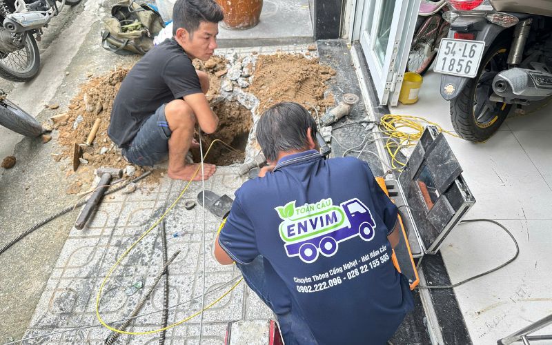 Thông cống nghẹt Long Phú