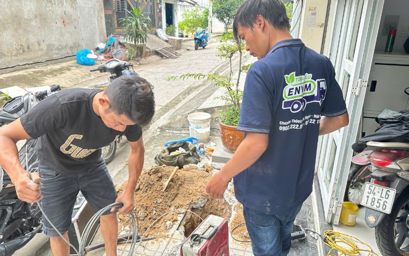 Thông cống nghẹt Phường Phú Định