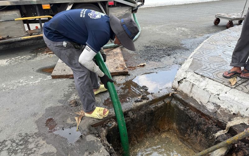 Thông cống nghẹt Phường Tân Mỹ