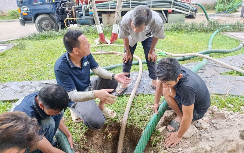 hút hầm cầu xã Đông Thạnh