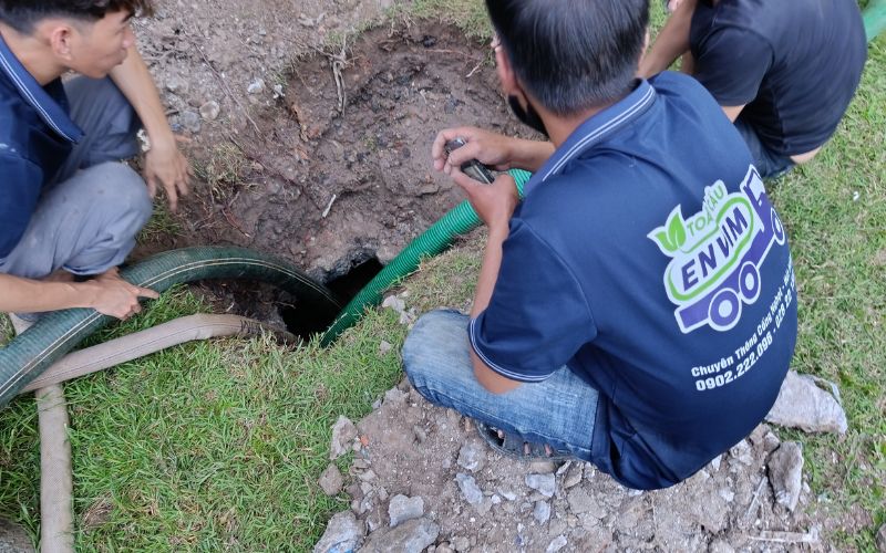 thông cống nghẹt xã Bình Khánh