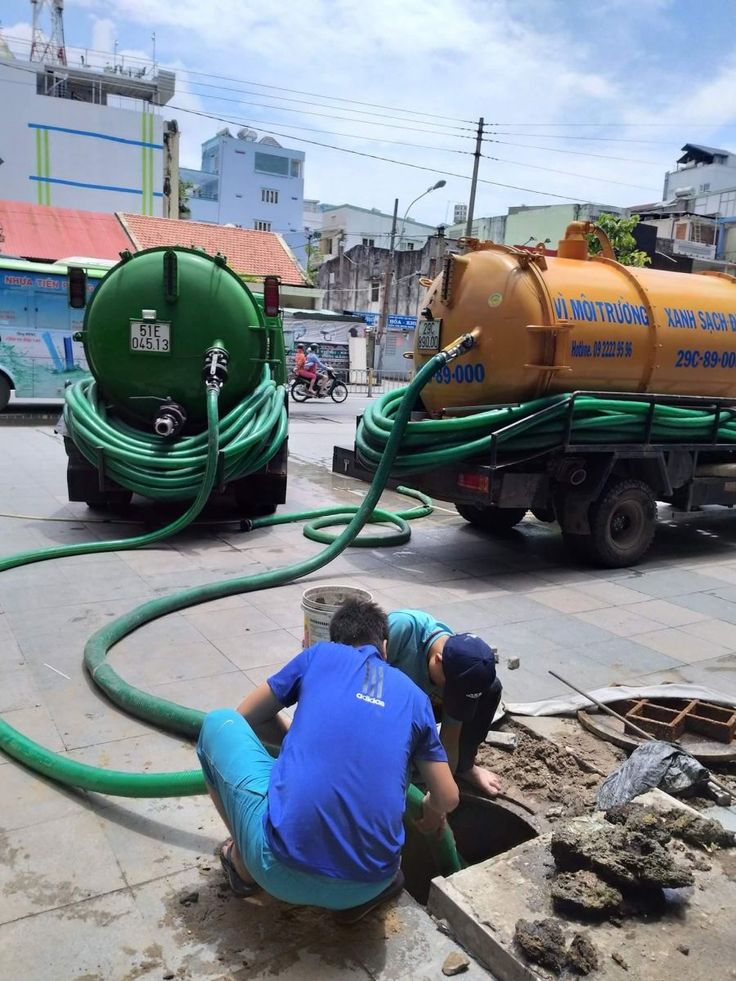 hút hầm cầu - thông cống nghẹt evim