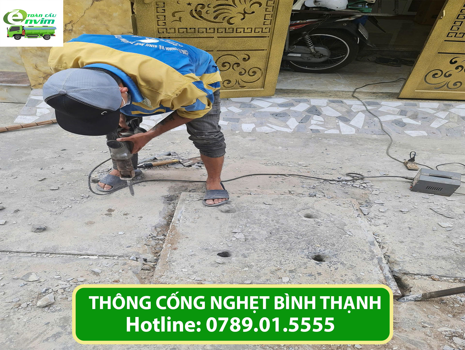 Dịch vụ thông cống nghẹt quận Bình Thạnh