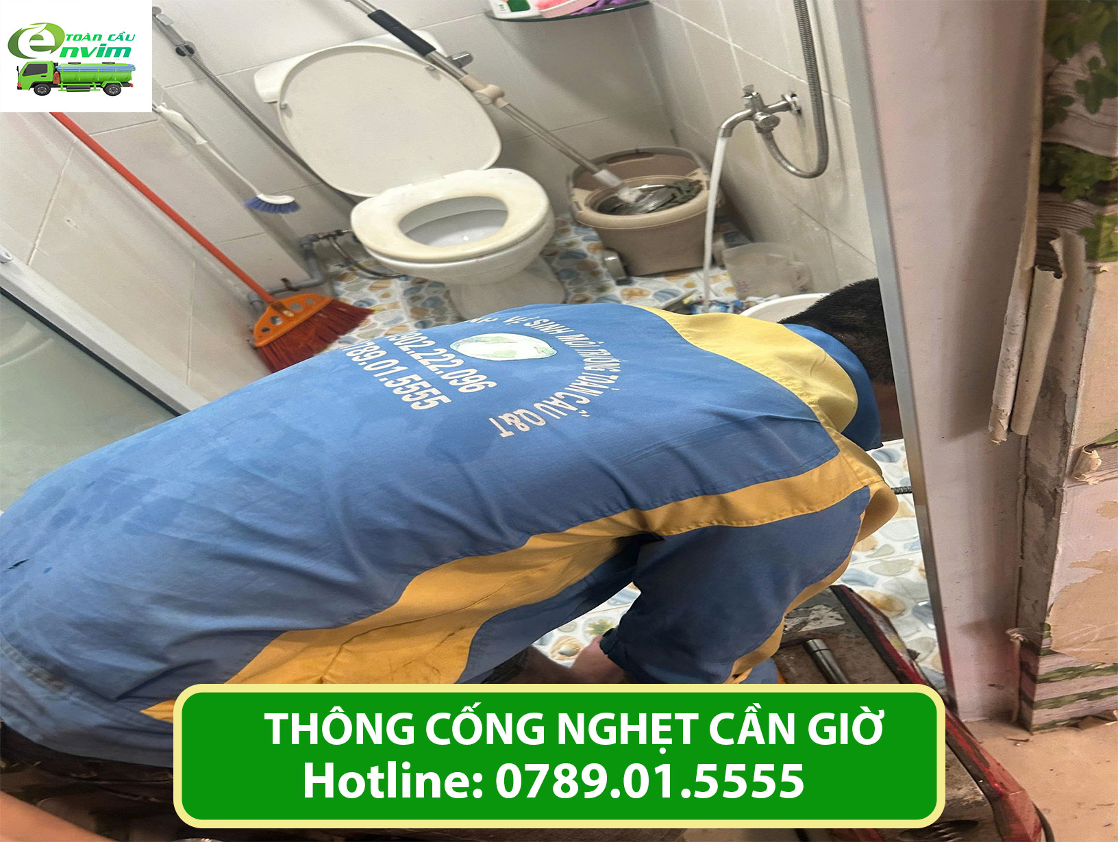 Dịch vụ thông cống nghẹt Cần Giờ