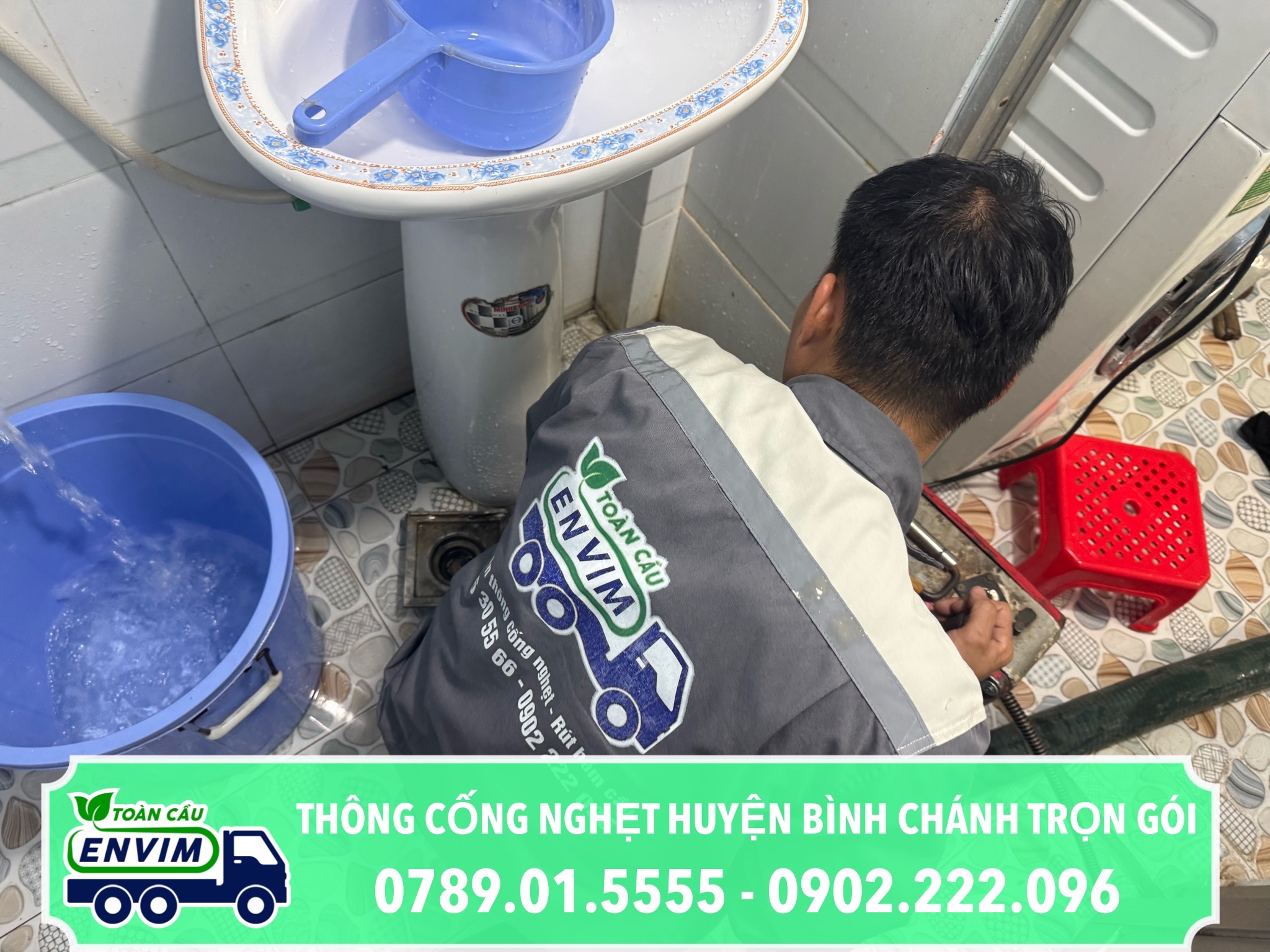 Thông Cống Nghẹt Huyện Bình Chánh Trọn Gói