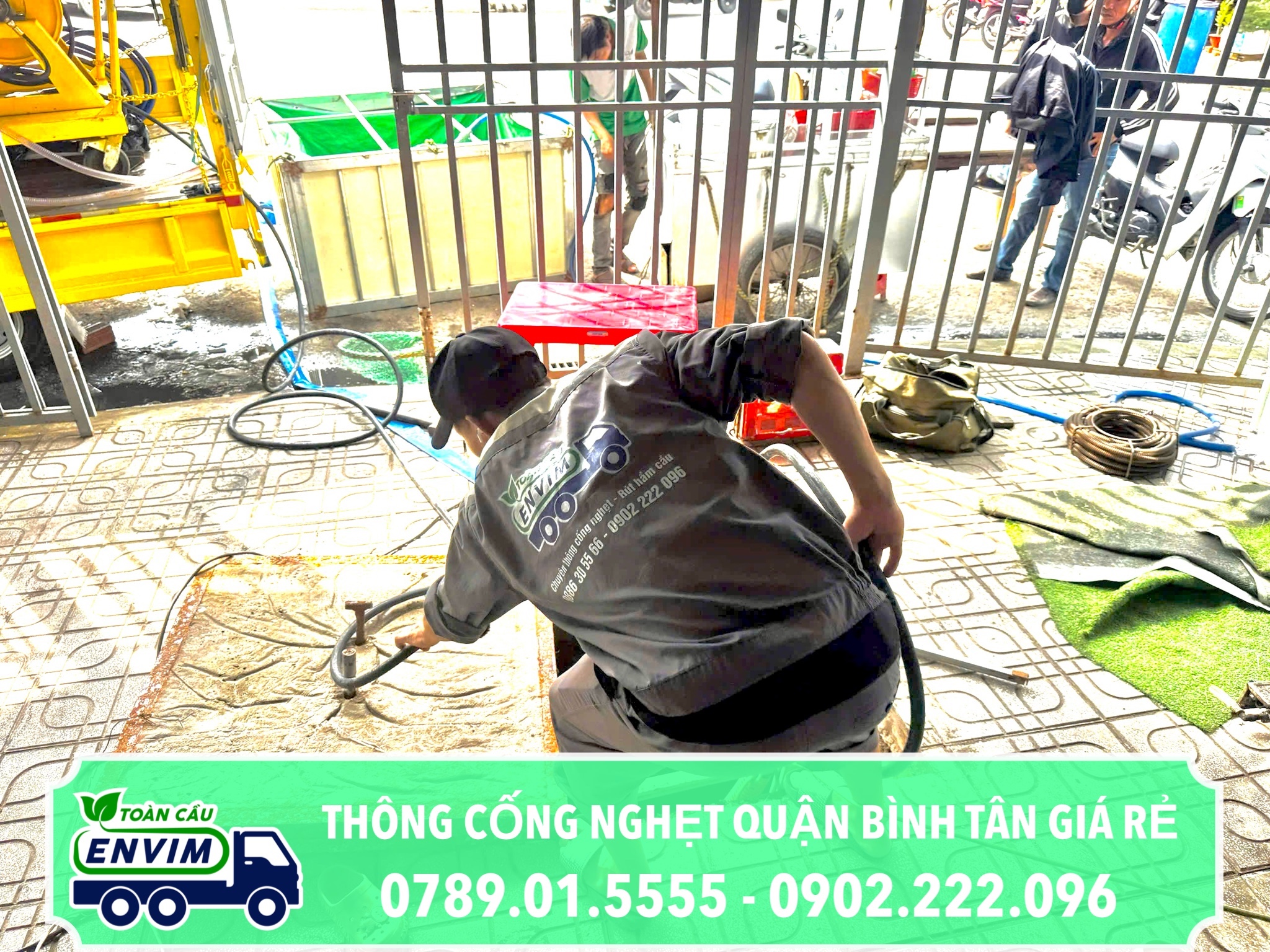 Thông Cống Nghẹt Quận Bình Tân Giá Rẻ