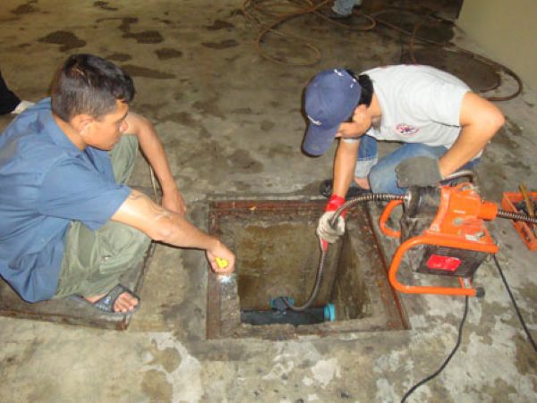 thông cống nghẹt quận Bình Thạnh