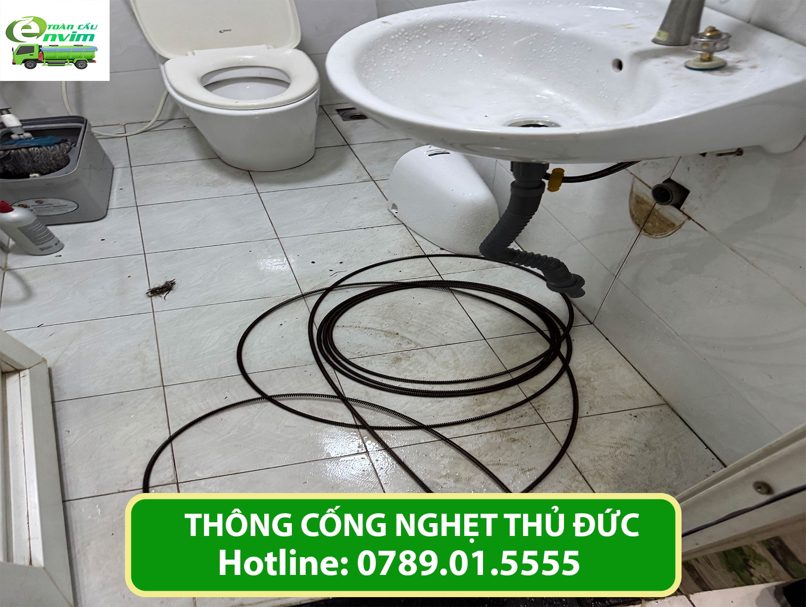 Dịch vụ thông cống nghẹt quận Thủ Đức