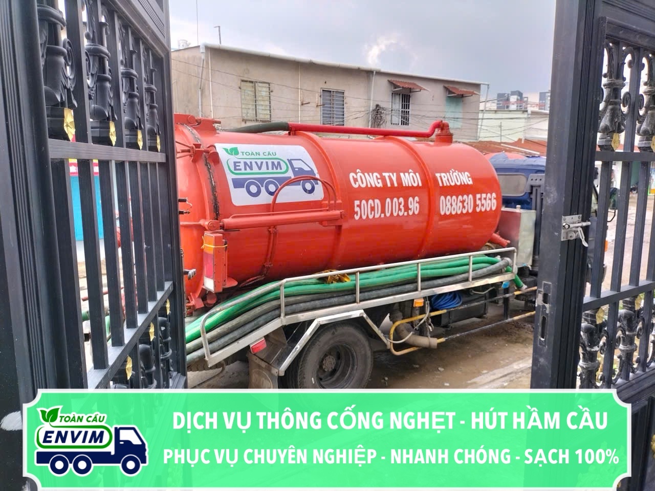 hút hầm cầu huyện thới lai