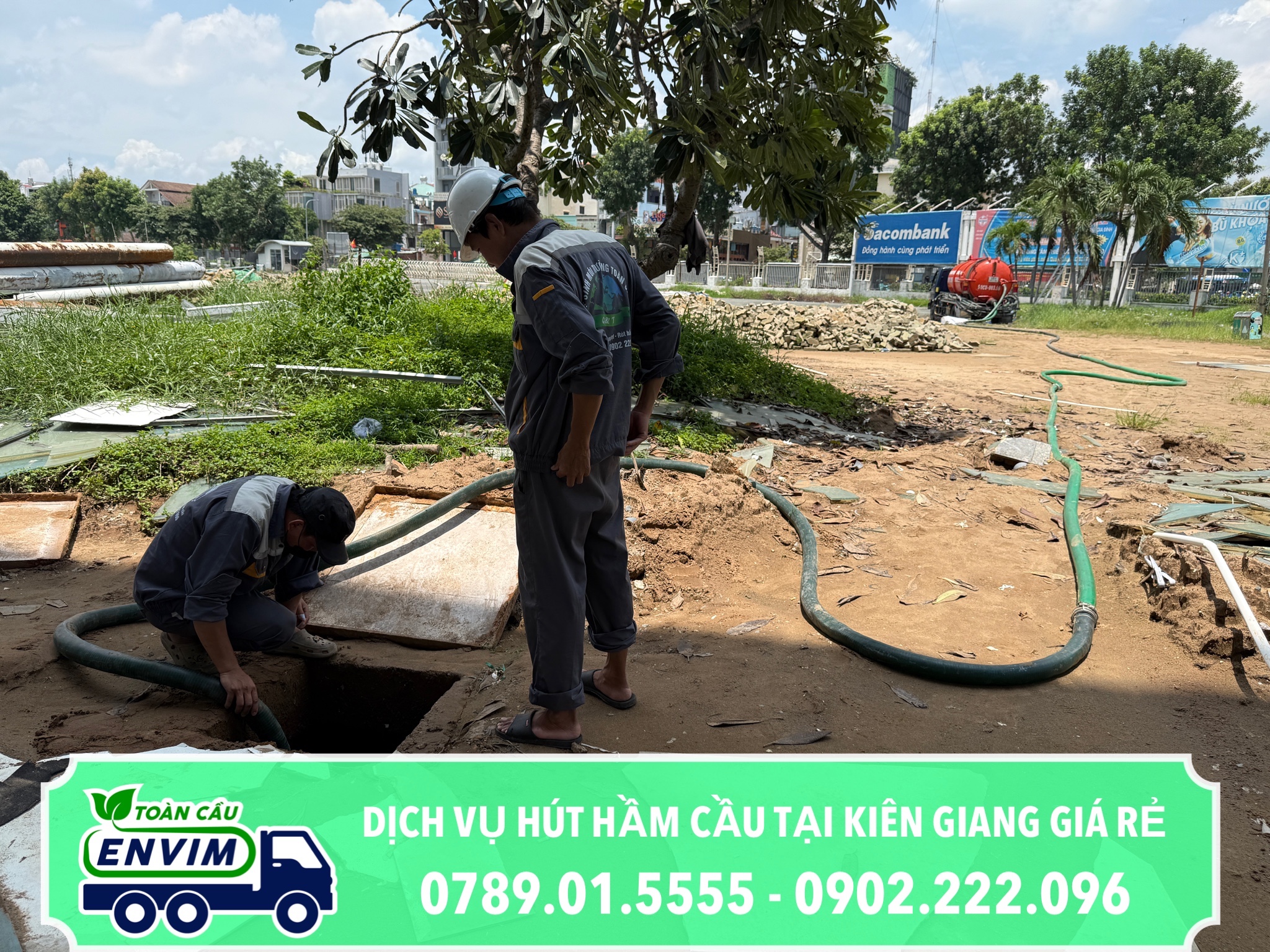 Hút Hầm Cầu Tại Kiên Giang Giá Rẻ