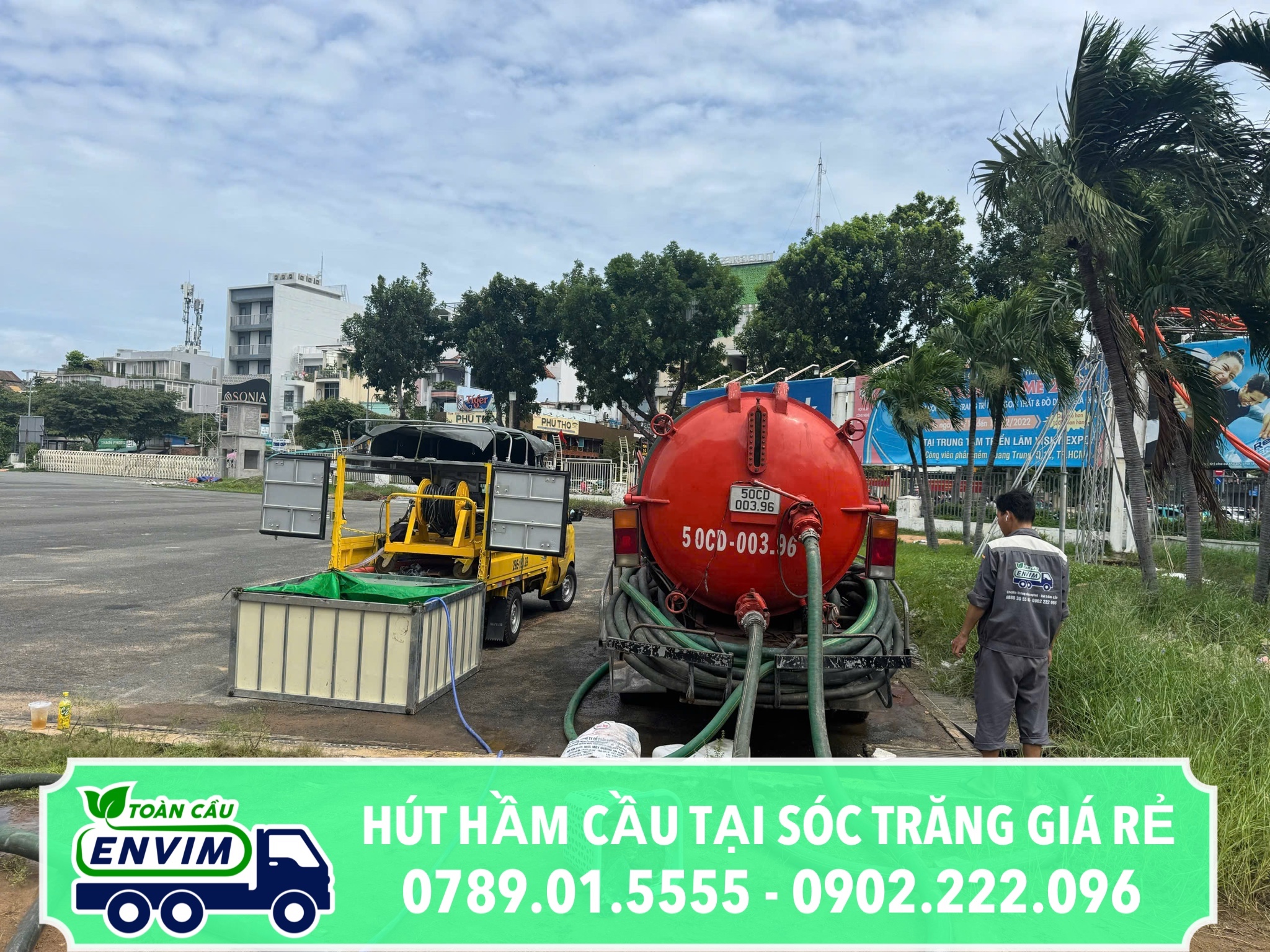 Hút Hầm Cầu Tại Sóc Trăng Giá Rẻ