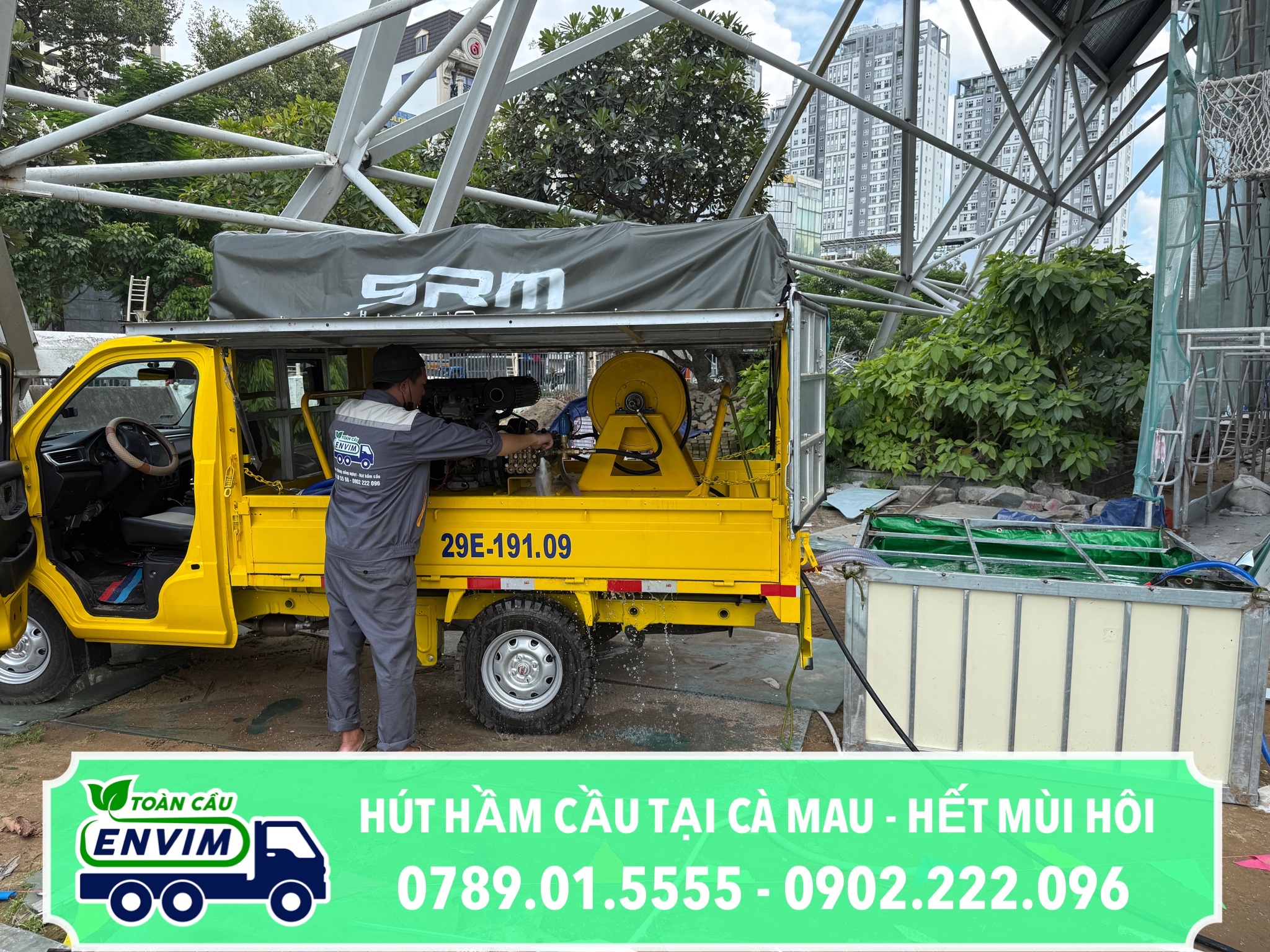 Hút Hầm Cầu Tại Cà Mau