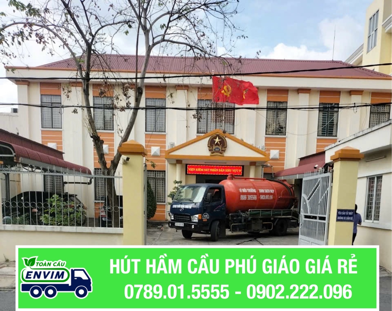 Hút Hầm Cầu Phú Giáo Giá Rẻ