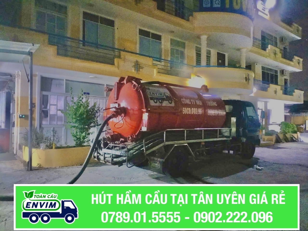 Hút Hầm Cầu Tại Tân Uyên Giá Rẻ