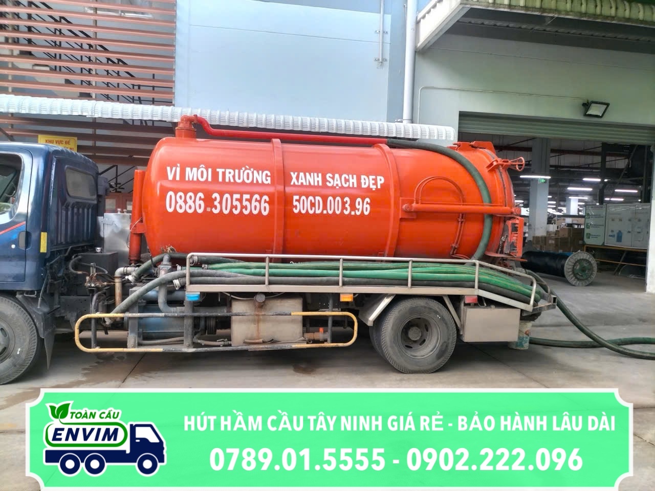 Hút Hầm Cầu Tây Ninh Giá Rẻ Bảo Hành Lâu Dài