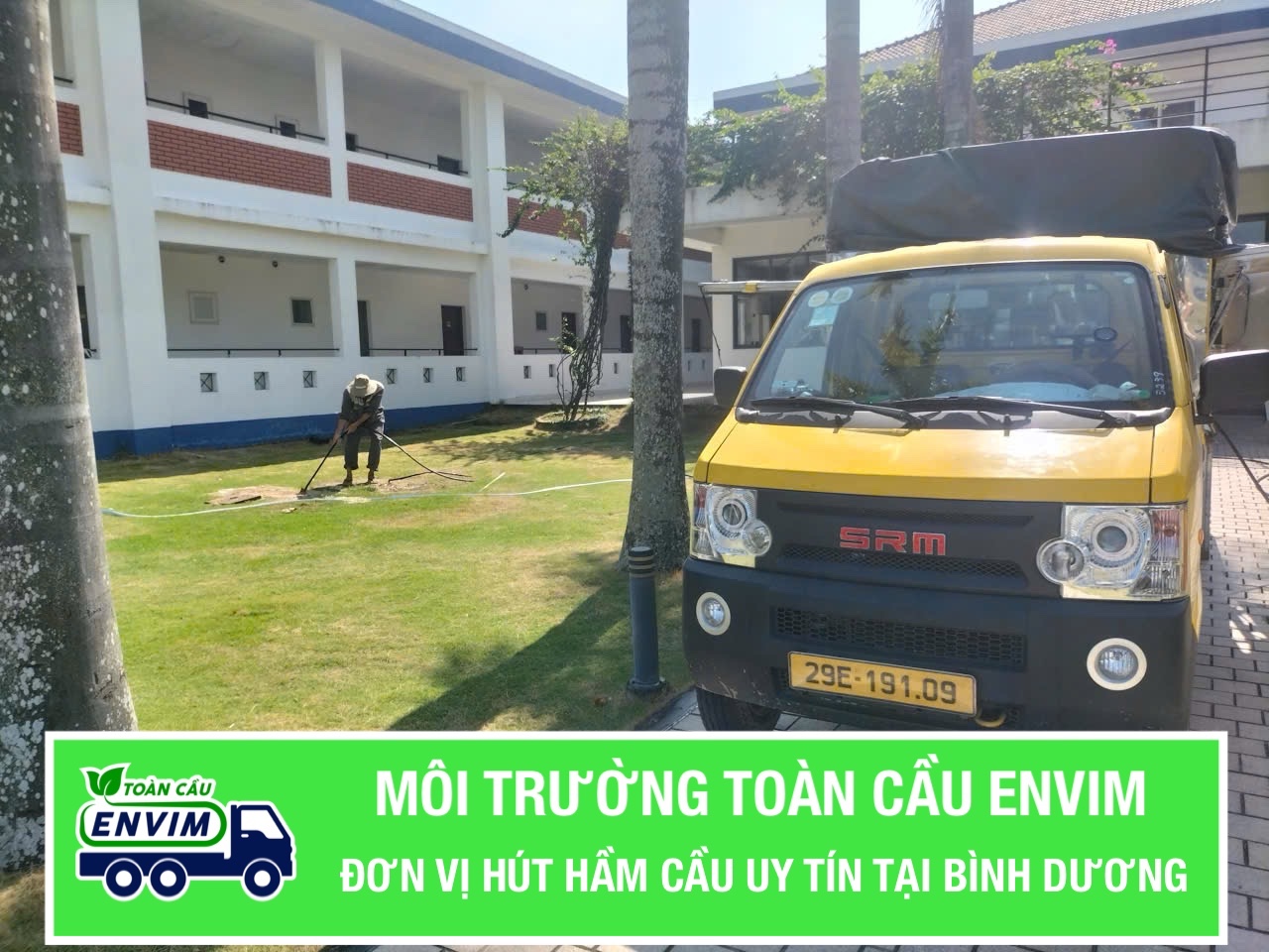 Hút hầm cầu huyện Mang Thít