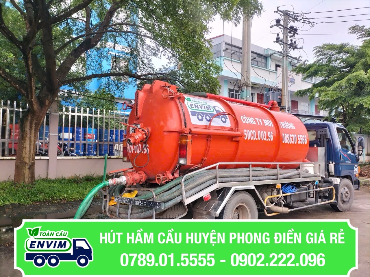 Hút Hầm Cầu Huyện Phong Điền Giá Rẻ