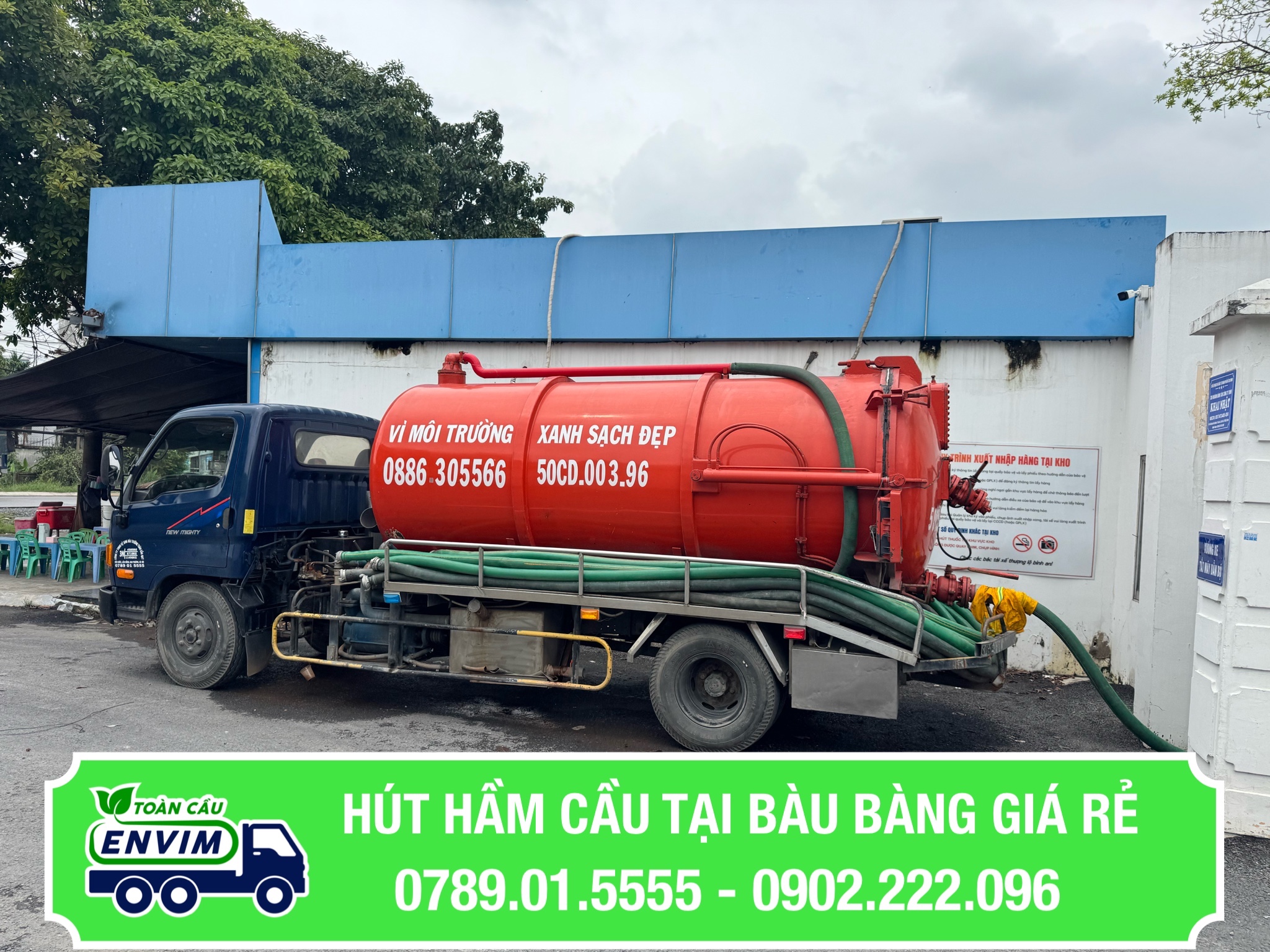 Hút Hầm Cầu Tại Bàu Bàng Giá Rẻ