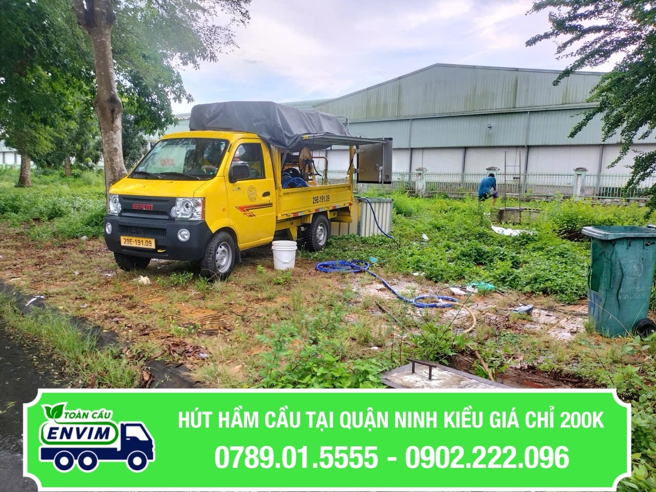 Hút Hầm Cầu Tại Quận Ninh Kiều Giá Chỉ 200k