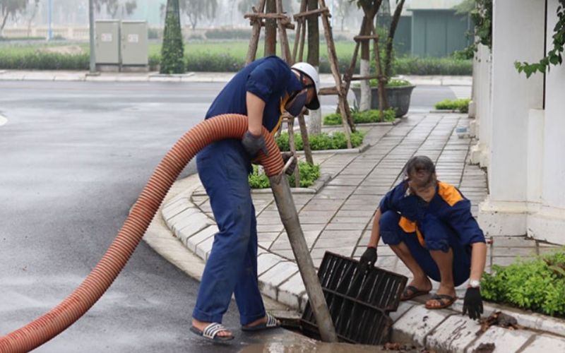 Thông cống nghẹt Phường Long Phước