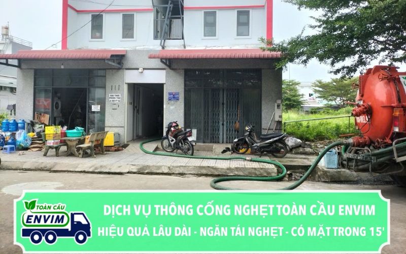 Thông cống nghẹt Giá Rai