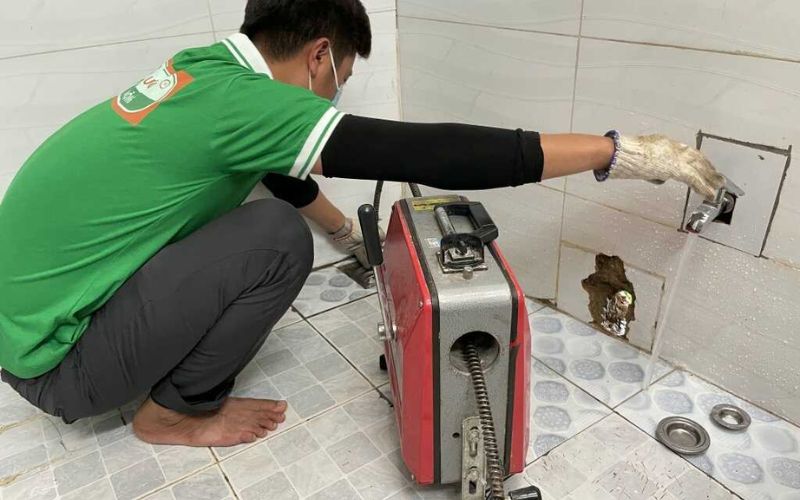 Thông cống nghẹt Ngọc Hiển