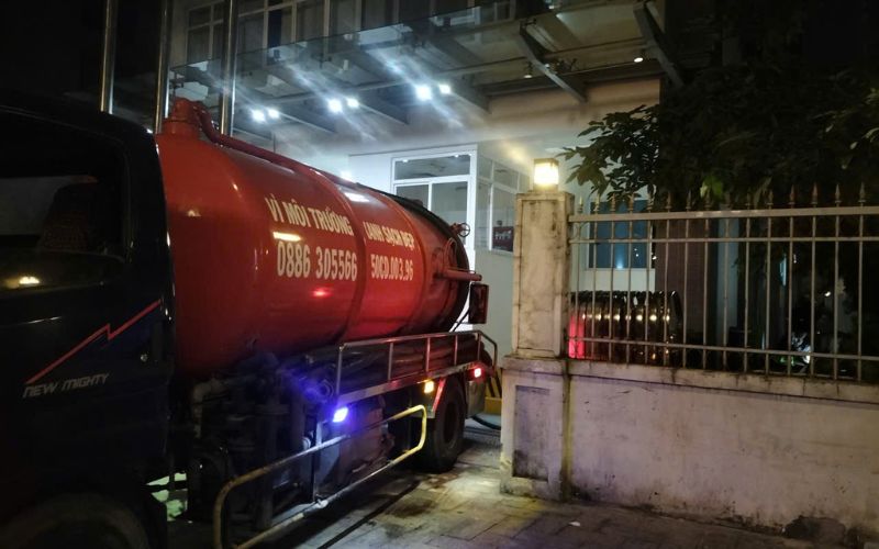 hút bể phốt tại Hoàn Kiếm