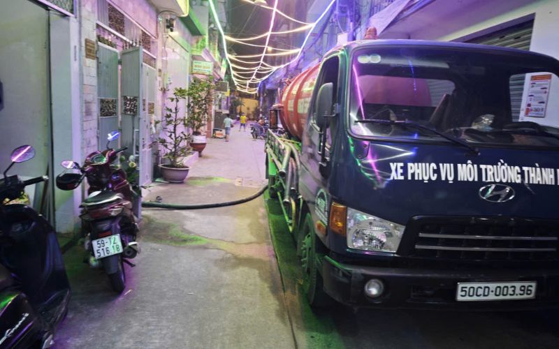 Hút hầm cầu Phước Hòa Nha Trang