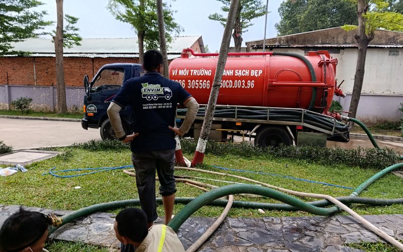 hút hầm cầu xã An Nhơn Tây
