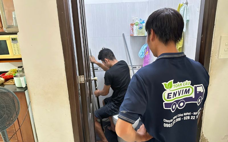 Thông tắc bồn cầu Châu Thành Sóc Trăng