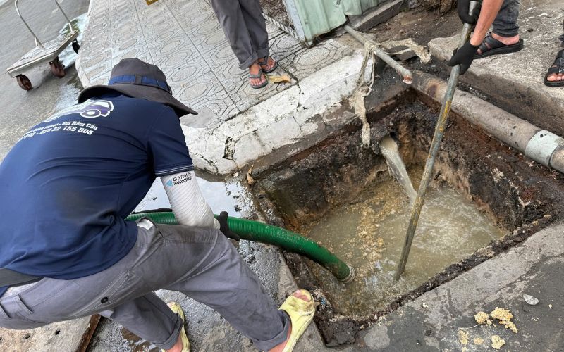 Thông cống nghẹt Châu Thành Hậu Giang