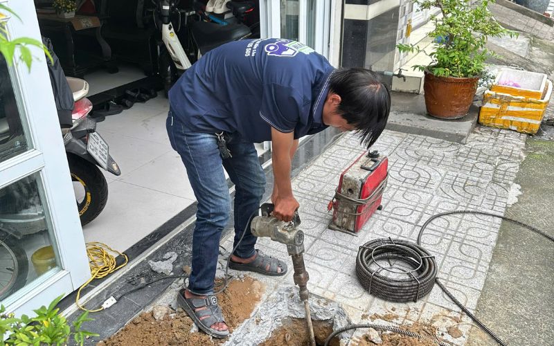 Thông cống nghẹt Phường Diên Hồng