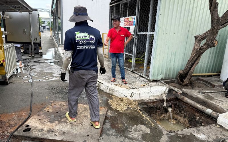 Thông cống nghẹt Phường Tân Mỹ
