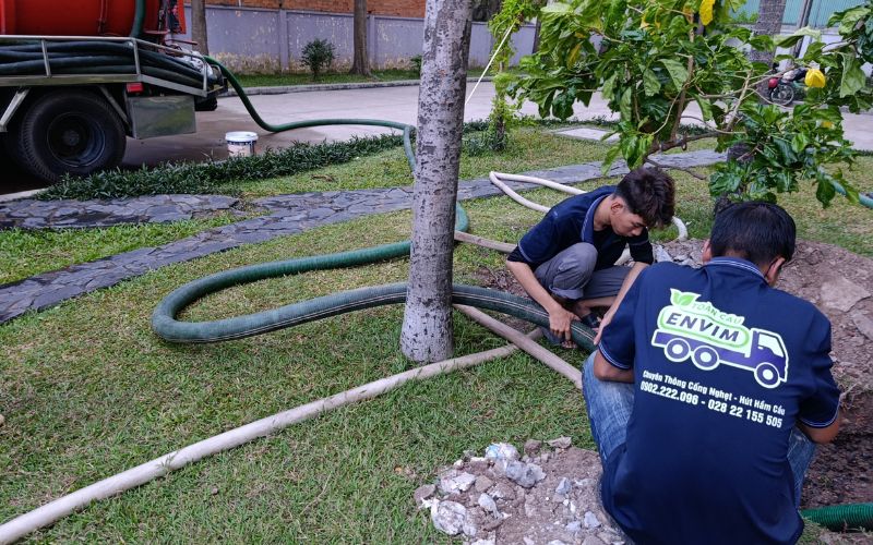 Hút hầm cầu xã Hiệp Phước